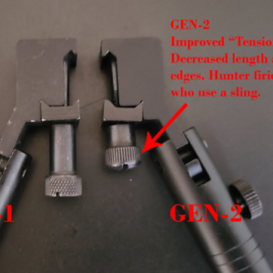 GEN-2 Side Mounted Bi-Pod/Rail Kit for Breakbarrels/Underlevers Air Rifles - Image 6