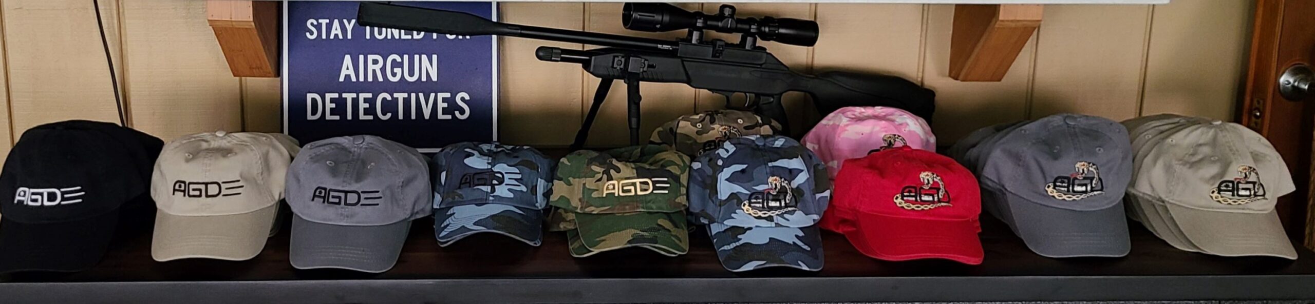 “NEW” AGD Logo Caps – Airgun Detectives