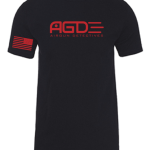 "NEW" AGD "Black RED" T-Shirt